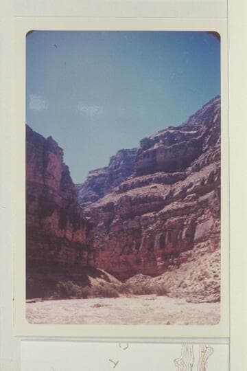 Bowdie Canyon, Mile 190.6