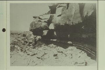 Ruins of Cliff Dwelling; Brown-Stanton Survey