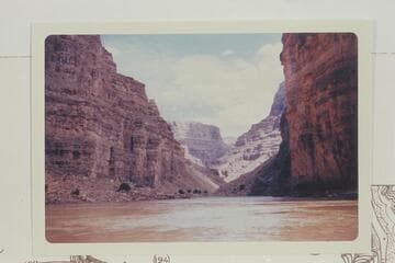 Up Cataract Canyon from approximately Mile 194