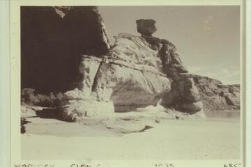 Mouth of Warm Creek, Glen Canyon.  RB-MV Expedition, photo 685