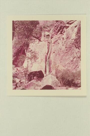 Upper Ribbon Falls.  Bright Angel Creek