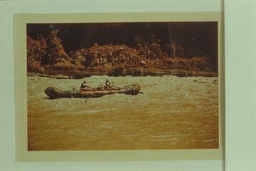 Don Hatch pontoon No. 1 in Unkar Rapid