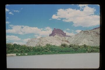 Paradox at mouth of Red Lake Canyon