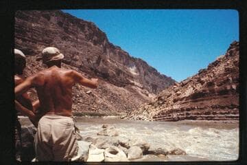 Selecting course in Soap Creek Rapids