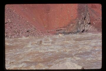 In Hance Rapids, 28,800 cfs