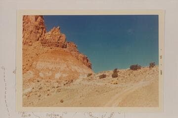 Pass into North Hatchie Canyon