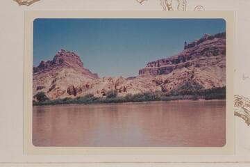 Into mouth of Red Lake or Butler Canyon