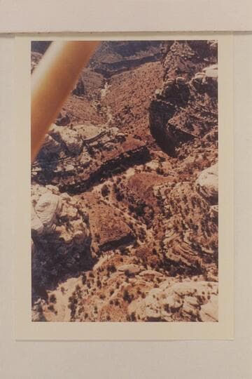 Drainage into upper end of Spanish Bottom.  Signs of a trail