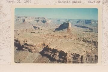 Across Grand Canyon at about Mile 166.  Fern Glen Canyon at left.  Tuckup Point upper left.  The Dome right of center.  Tuckup Canyon beyond and right