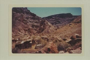 Gypsum plug of Paradox formation at Mile 206.85