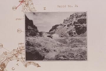 Don Harris running Rapid 23 in Cataract CAnyon