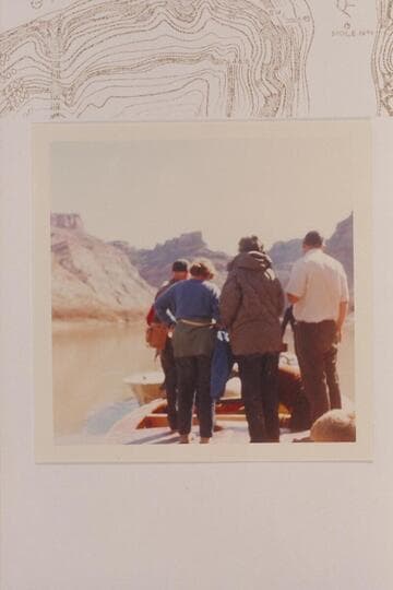 Party boarding the jet boats a half mile above the mouth of Green River
