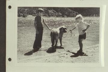 "Cooling it at Little Hole"; Ashley National Forest