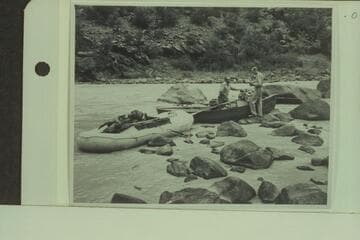 Lining of Hells Half Mile in the Canyon of Lodore