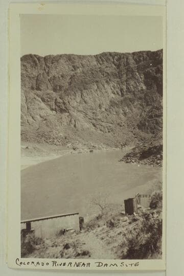 Colorado River near Hoover Dam Site