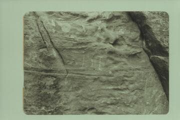 The D I inscription in Whirlpool Canyon near Mile 222-221 sent by Glade Ross 1978, Sep. 14