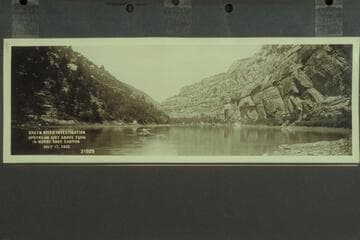 Green River Investigation- Upstream just above turn in Horseshoe Canyon
