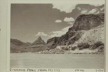 Diamond Peak from Mile 223