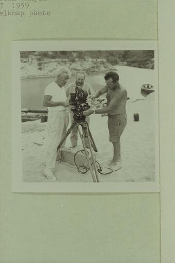 Gordon Avil; Jim Algar; Dick Kelly at the camera; Separation Canyon