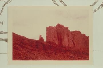 East end of The Saddle in The Bowknot from Mile 61.3