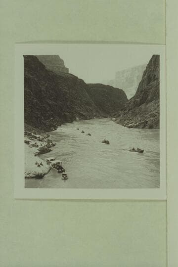 Five of the seven boats of the Marston-Disney fleet; Separation Canyon