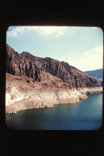 Lake Mead; water line