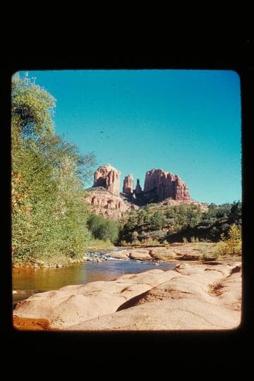 Red Rock crossing below Sedona; Oak Creek Canyon
