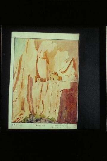 Betata Kin, painting by Ferdinand Bergdorff is Wetherill register