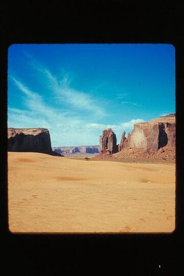 Monument Valley; sand