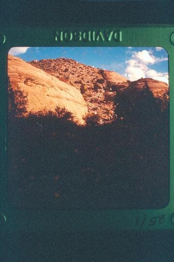 [Bridge Canyon, view down into it]