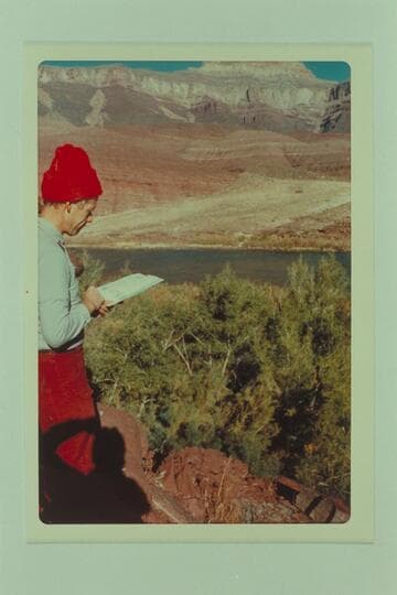 Across river to right bank from near mouth of Cardenas Creek