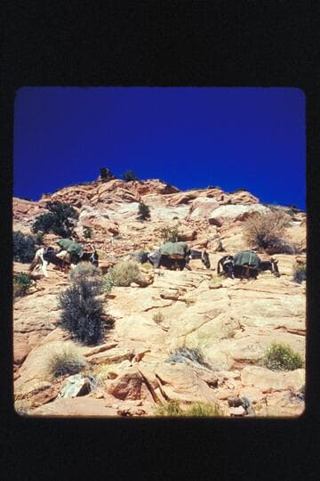 Beginning to end of first day in Glen Canyon