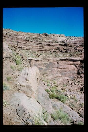 Trail into Horsethief Canyon