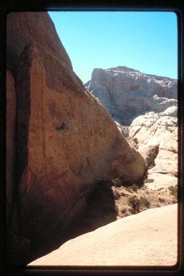 Down to head of northeast fork of 73