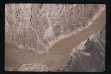 North at mouth of Palmer Canyon