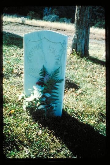 Grave of Octavia White; Trinidad, Colorado