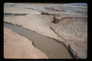Upstream to Dellenbaugh Butte