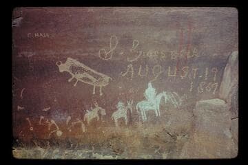 S. Groesb inscription; Nine Mile Canyon