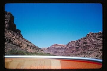 The White Rim, down river from Mile 6; Green River
