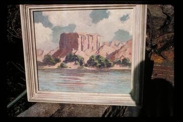 "the Temple," painting by Jaeger