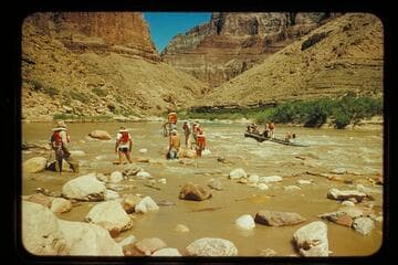 "Kitty" in rocks; Little Colorado