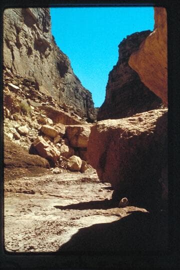 Side Canyon opposite Badger Creek