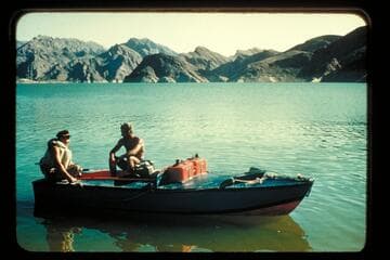 Crew of "Twin"; Lake Mead