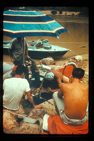 Welding skillet; Bright Angel Creek