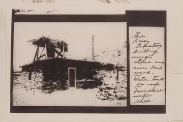 The assay laboratory used by Ernest Wander, Lees Ferry