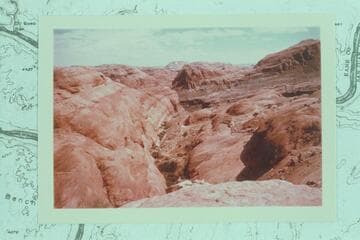 Jeep road beyond washout at southern end of Waterpocket Fold