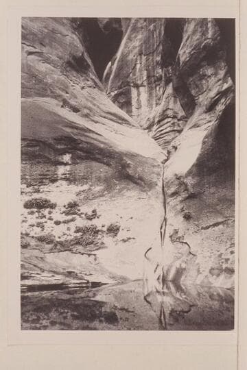 Pool and drop in Anasazi Canyon