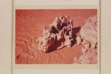 Alcove at right bank near foot of 232 Mile Rapid