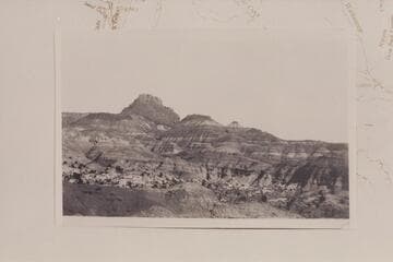Butte northwest of Pahreah