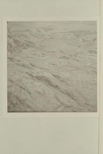 Looking down Glen Canyon from above 73.  The Cactus Flat pierced by the canyon of Toh Dylth Ylth is upper right